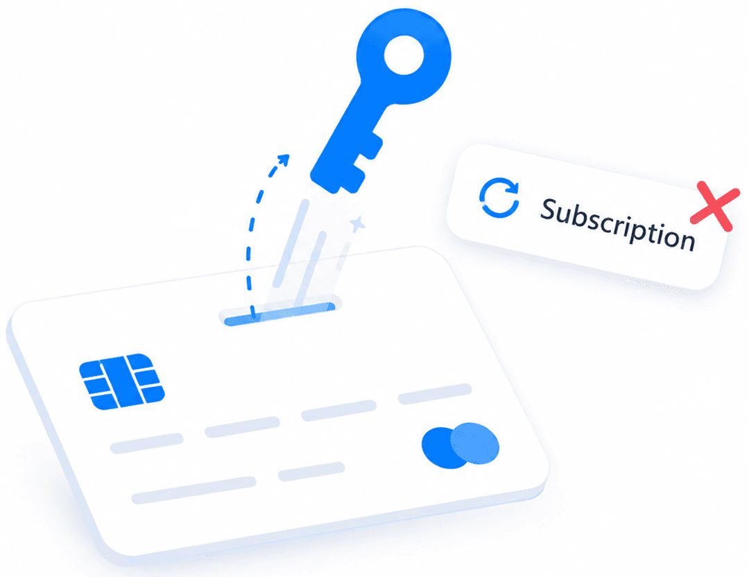 Pay Once, No Subscriptions